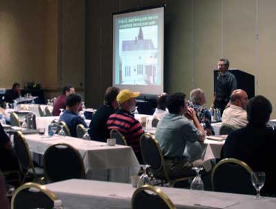Joseph Jenkins speaking at the American Society of Home Inspectors Conference, 2006
