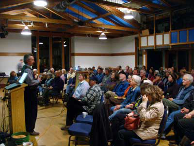 Joe Jenkins speaking at Marin County, California